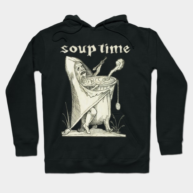 soup time Hoodie by goatwang